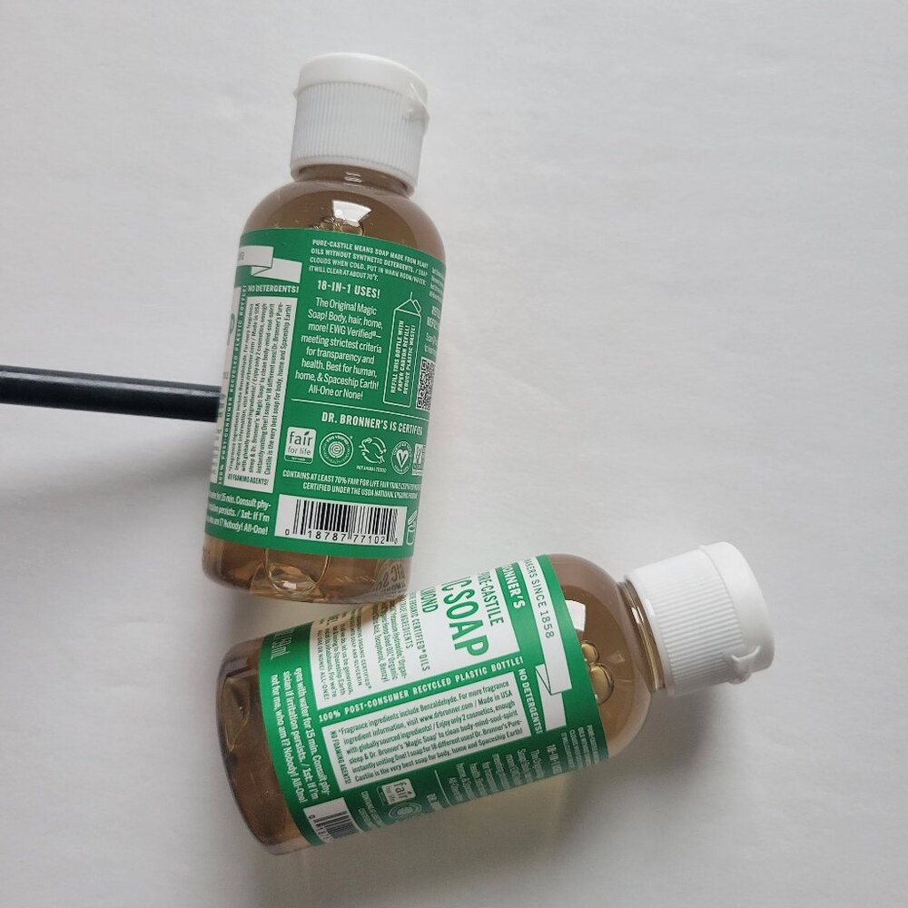 2-Pack Dr. Bronner's Almond Magic Soap Minis - Picture 5 of 6